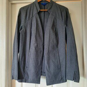 Women's Linen Jacket Blue Size Large